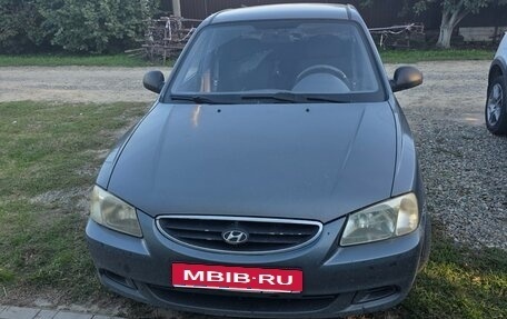 Hyundai Accent II, 2007 год, 345 000 рублей, 1 фотография