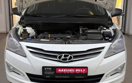 Hyundai Solaris II рестайлинг, 2014 год, 840 000 рублей, 11 фотография