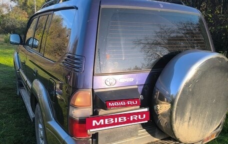 Toyota Land Cruiser Prado 90 рестайлинг, 1998 год, 950 000 рублей, 19 фотография