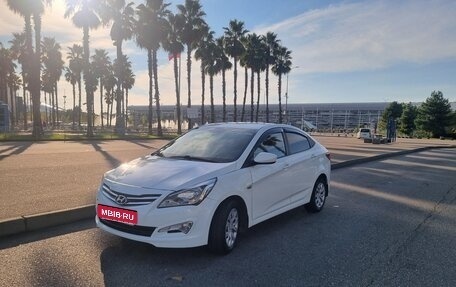 Hyundai Solaris II рестайлинг, 2016 год, 650 000 рублей, 1 фотография