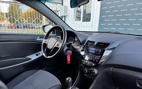 Hyundai Solaris II рестайлинг, 2013 год, 799 000 рублей, 13 фотография