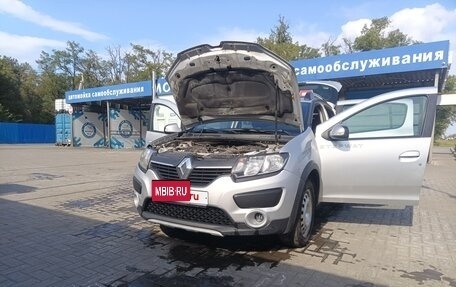 Renault Sandero II рестайлинг, 2017 год, 820 000 рублей, 13 фотография