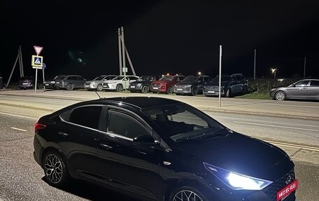 Hyundai Solaris II рестайлинг, 2021 год, 1 500 000 рублей, 13 фотография