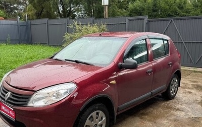 Renault Sandero I, 2010 год, 330 000 рублей, 1 фотография