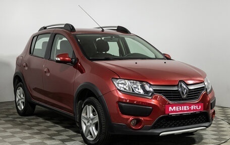 Renault Sandero II рестайлинг, 2017 год, 999 700 рублей, 3 фотография