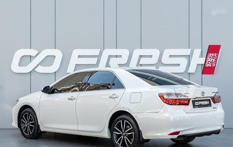Toyota Camry, 2016 год, 2 155 000 рублей, 2 фотография