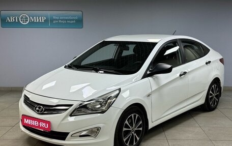 Hyundai Solaris II рестайлинг, 2014 год, 1 025 000 рублей, 1 фотография
