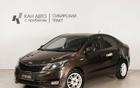 KIA Rio III рестайлинг, 2016 год, 909 400 рублей, 1 фотография