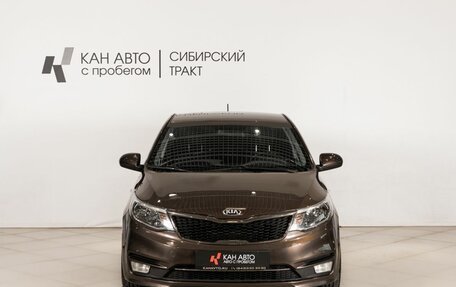 KIA Rio III рестайлинг, 2016 год, 909 400 рублей, 2 фотография