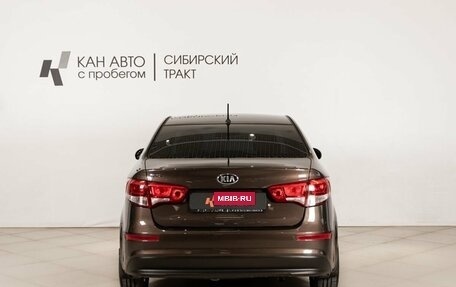 KIA Rio III рестайлинг, 2016 год, 909 400 рублей, 4 фотография