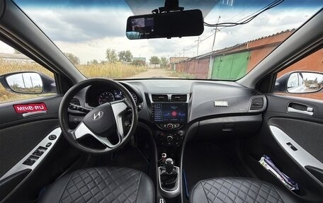 Hyundai Solaris II рестайлинг, 2012 год, 670 000 рублей, 9 фотография