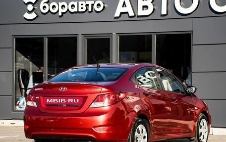 Hyundai Solaris II рестайлинг, 2014 год, 980 000 рублей, 4 фотография