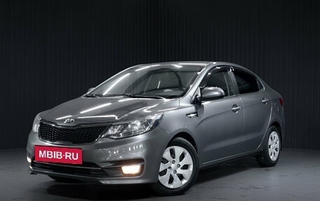 KIA Rio III рестайлинг, 2017 год, 1 370 000 рублей, 4 фотография