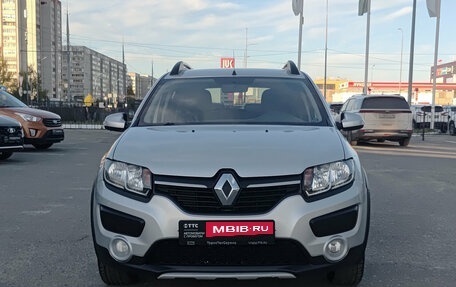 Renault Sandero II рестайлинг, 2016 год, 875 000 рублей, 2 фотография