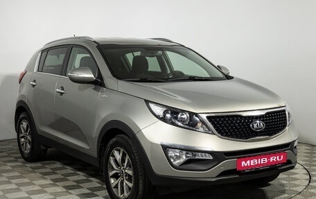 KIA Sportage III, 2014 год, 1 349 585 рублей, 10 фотография