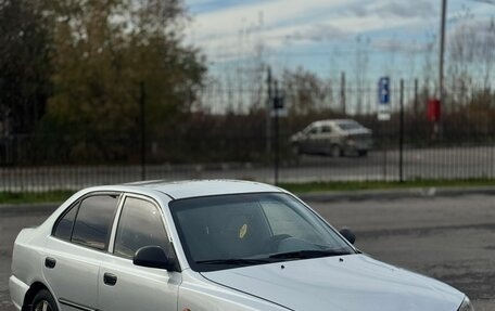 Hyundai Accent II, 2007 год, 260 000 рублей, 1 фотография