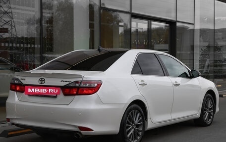 Toyota Camry, 2015 год, 1 998 000 рублей, 5 фотография