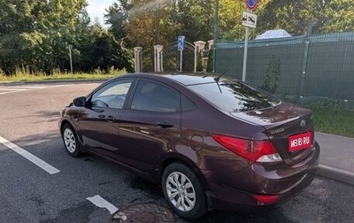 Hyundai Solaris II рестайлинг, 2013 год, 815 000 рублей, 1 фотография
