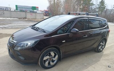Opel Zafira C рестайлинг, 2012 год, 1 200 000 рублей, 1 фотография