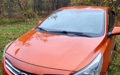 Hyundai Solaris II рестайлинг, 2015 год, 1 100 000 рублей, 1 фотография