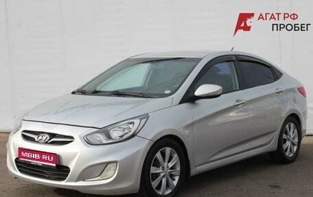 Hyundai Solaris II рестайлинг, 2011 год, 795 000 рублей, 1 фотография