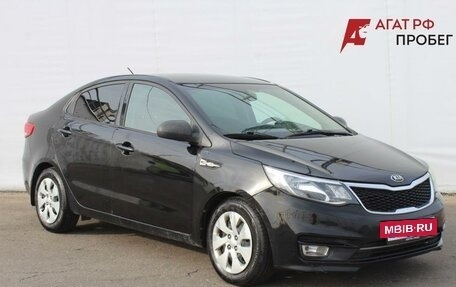 KIA Rio III рестайлинг, 2016 год, 875 000 рублей, 3 фотография