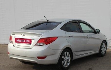 Hyundai Solaris II рестайлинг, 2011 год, 795 000 рублей, 5 фотография