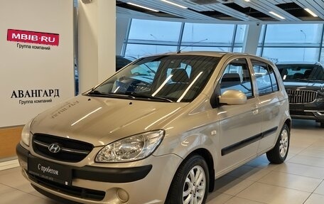 Hyundai Getz I рестайлинг, 2009 год, 595 000 рублей, 1 фотография