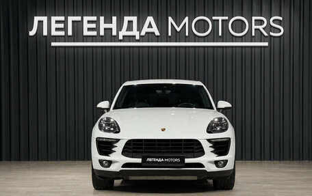 Porsche Macan I рестайлинг, 2017 год, 3 790 000 рублей, 2 фотография