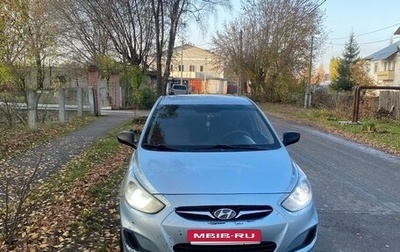 Hyundai Solaris II рестайлинг, 2011 год, 450 000 рублей, 1 фотография