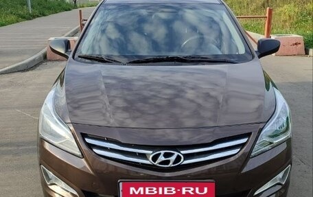 Hyundai Solaris II рестайлинг, 2014 год, 830 000 рублей, 19 фотография