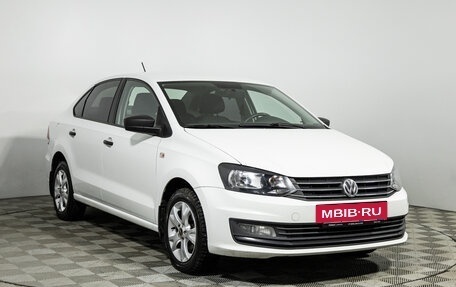Volkswagen Polo VI (EU Market), 2017 год, 879 700 рублей, 3 фотография