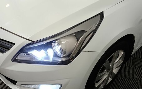 Hyundai Solaris II рестайлинг, 2015 год, 1 150 000 рублей, 21 фотография