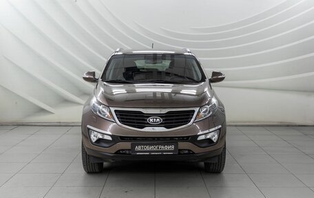 KIA Sportage III, 2012 год, 1 338 000 рублей, 2 фотография