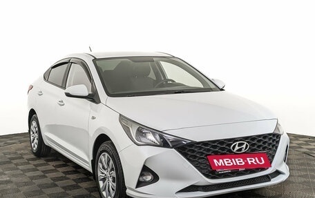 Hyundai Solaris II рестайлинг, 2021 год, 1 470 000 рублей, 3 фотография