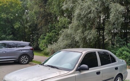 Hyundai Accent II, 2007 год, 95 000 рублей, 2 фотография