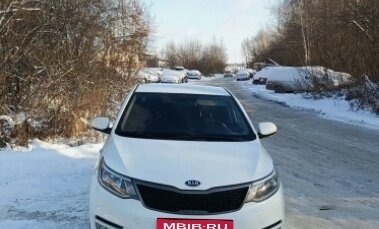 KIA Rio III рестайлинг, 2017 год, 1 070 000 рублей, 1 фотография