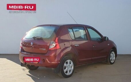 Renault Sandero I, 2011 год, 489 000 рублей, 5 фотография