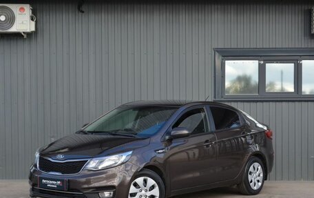 KIA Rio III рестайлинг, 2016 год, 1 049 888 рублей, 1 фотография