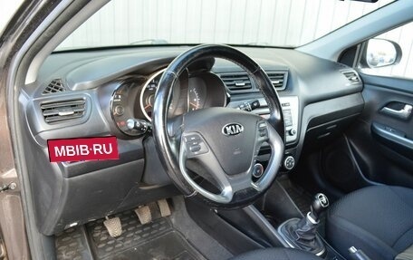 KIA Rio III рестайлинг, 2016 год, 1 049 888 рублей, 12 фотография