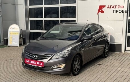 Hyundai Solaris II рестайлинг, 2014 год, 880 000 рублей, 3 фотография