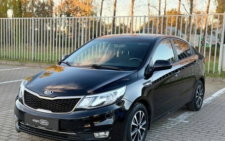KIA Rio III рестайлинг, 2016 год, 988 000 рублей, 3 фотография
