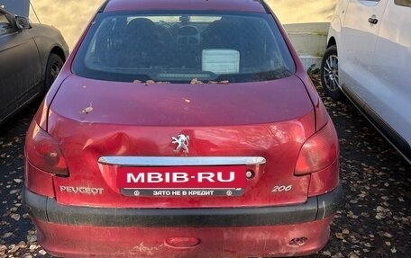 Peugeot 206, 2008 год, 140 000 рублей, 2 фотография