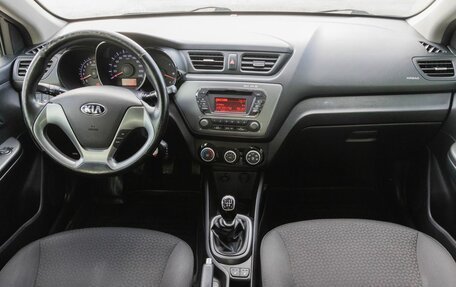 KIA Rio III рестайлинг, 2015 год, 980 000 рублей, 21 фотография