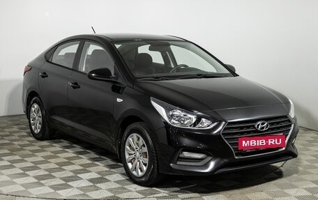 Hyundai Solaris II рестайлинг, 2018 год, 999 700 рублей, 3 фотография