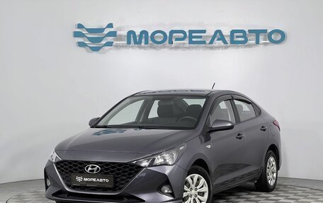 Hyundai Solaris II рестайлинг, 2021 год, 1 450 000 рублей, 1 фотография