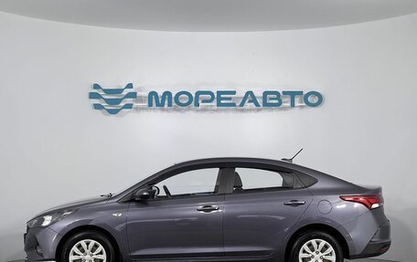 Hyundai Solaris II рестайлинг, 2021 год, 1 450 000 рублей, 8 фотография