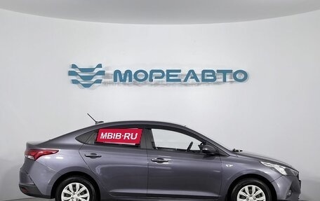 Hyundai Solaris II рестайлинг, 2021 год, 1 450 000 рублей, 4 фотография