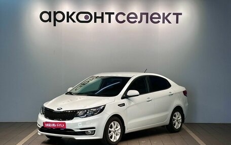 KIA Rio III рестайлинг, 2016 год, 1 029 000 рублей, 1 фотография