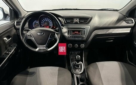 KIA Rio III рестайлинг, 2016 год, 1 029 000 рублей, 13 фотография
